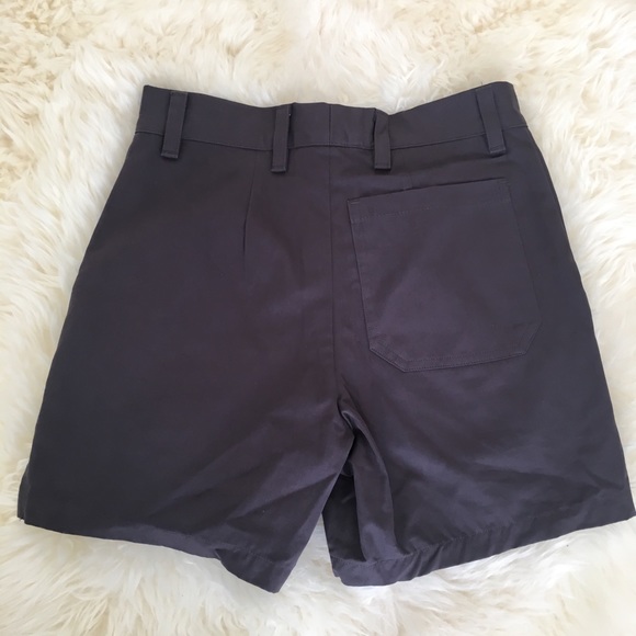 NWOT American Apparel Shorts Sz 25-26 Dark Navy - Picture 2 of 6